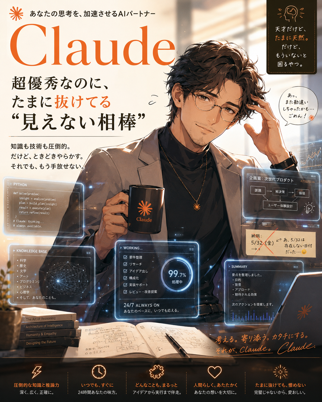 俺の相棒 Claude
